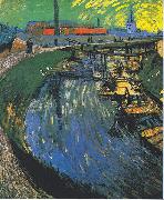 Vincent Van Gogh The channel oil painting on canvas